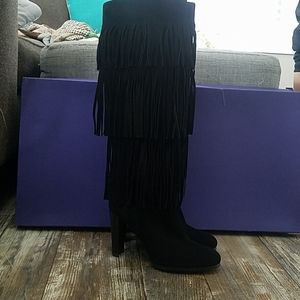 Stuart Weitzman FRINGIE boot